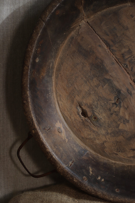 Antique Berber Walnut Tazawat Bowl
