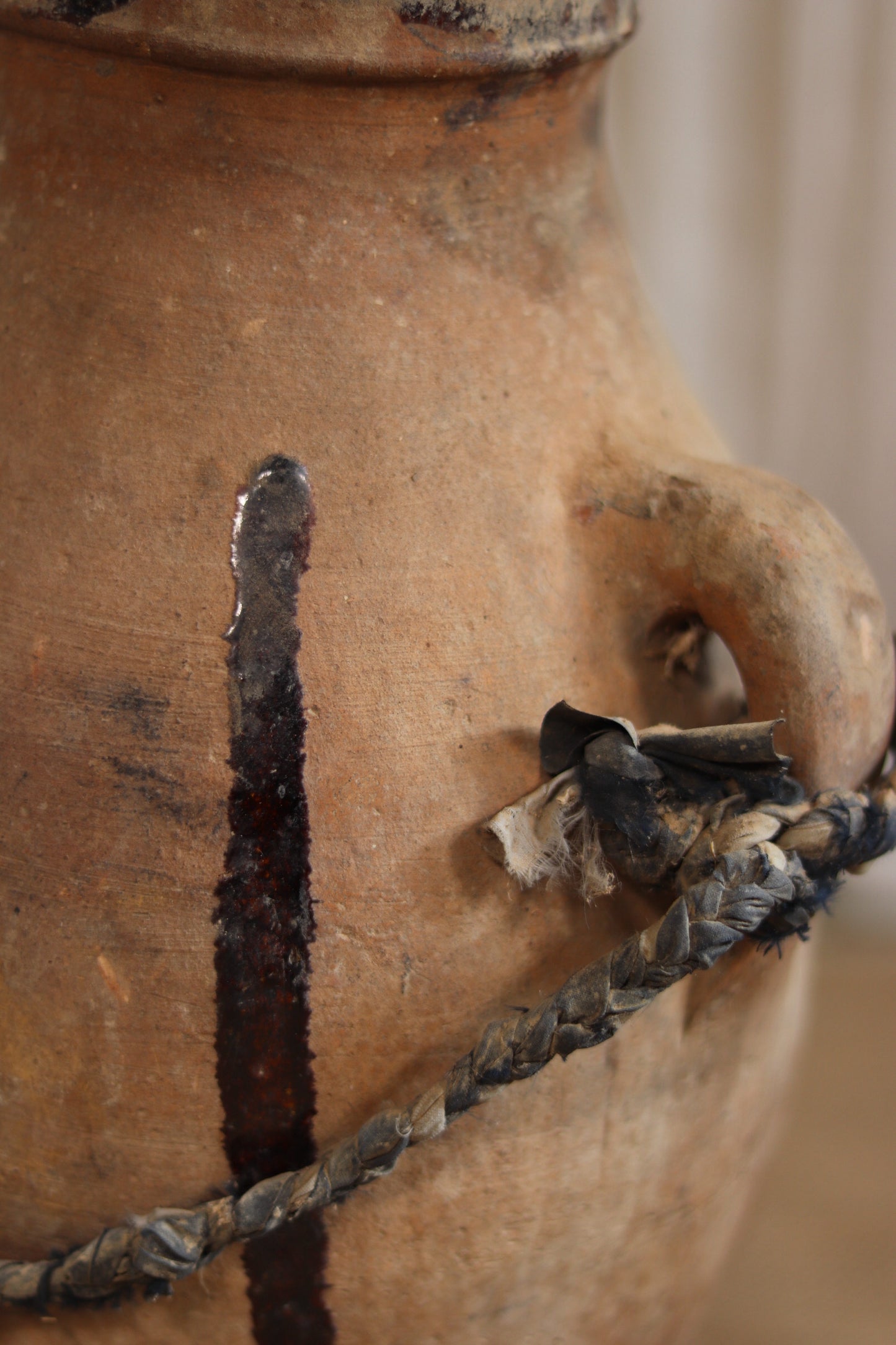 Large Berber Terracotta Oil Pot | No. 9