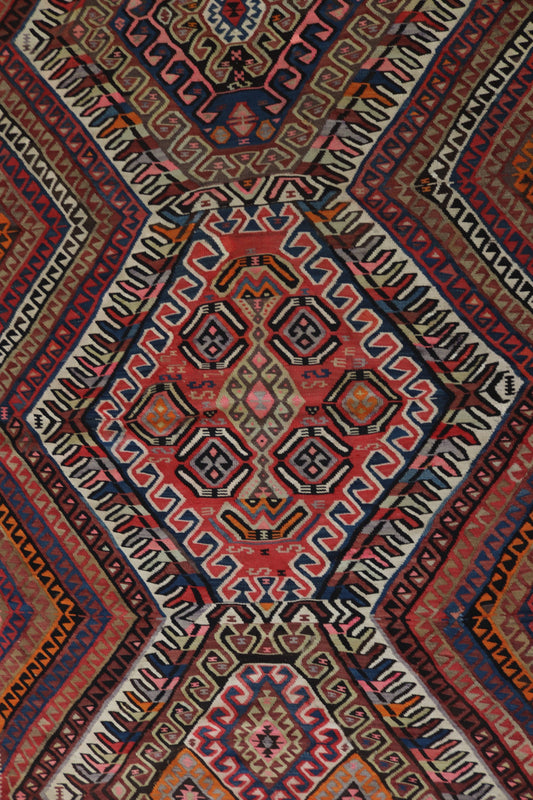 Vintage Anatolian Kilim Rug