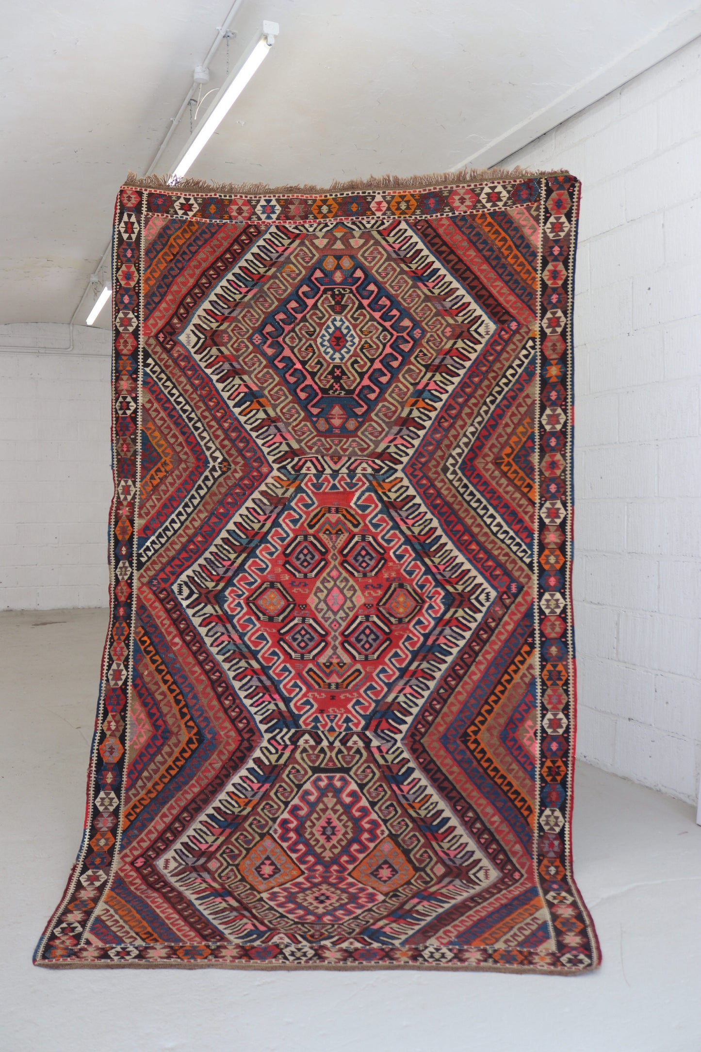 Vintage Anatolian Kilim Rug
