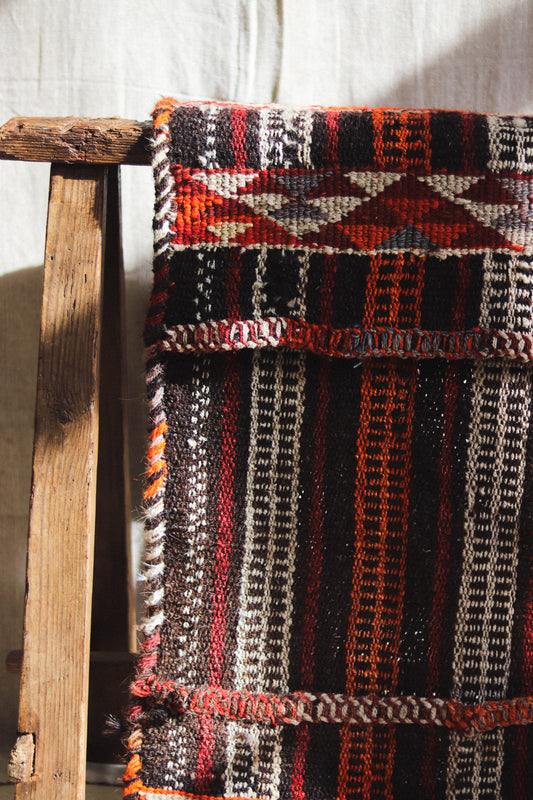 Vintage Persian Khorjin Saddle Bag