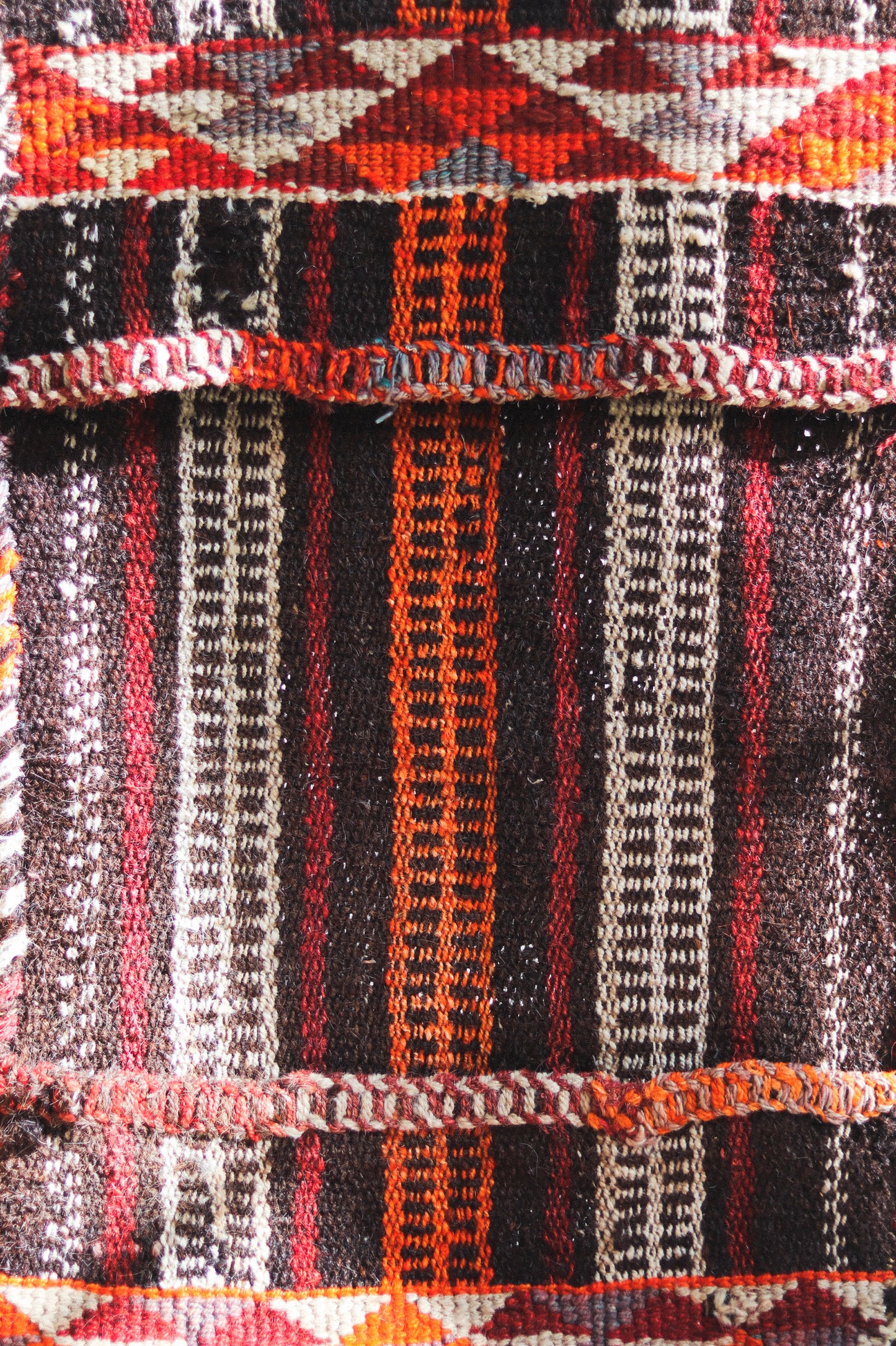 Vintage Persian Khorjin Saddle Bag
