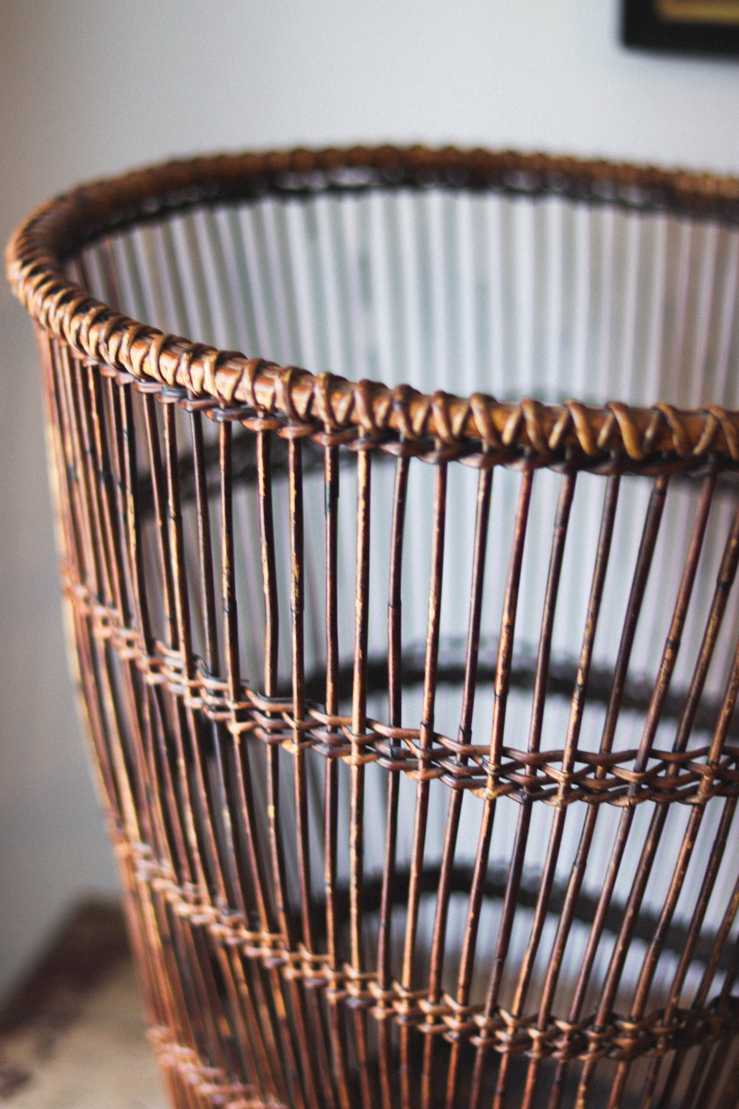 Vintage Indonesian Sumba Rice Basket
