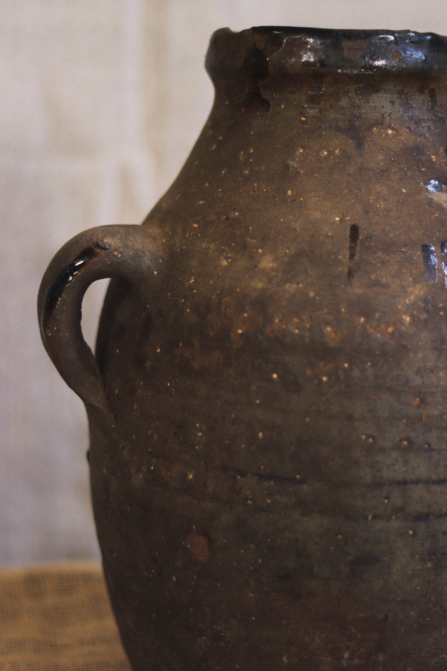 Large Berber Terracotta Oil Pot | No. 12