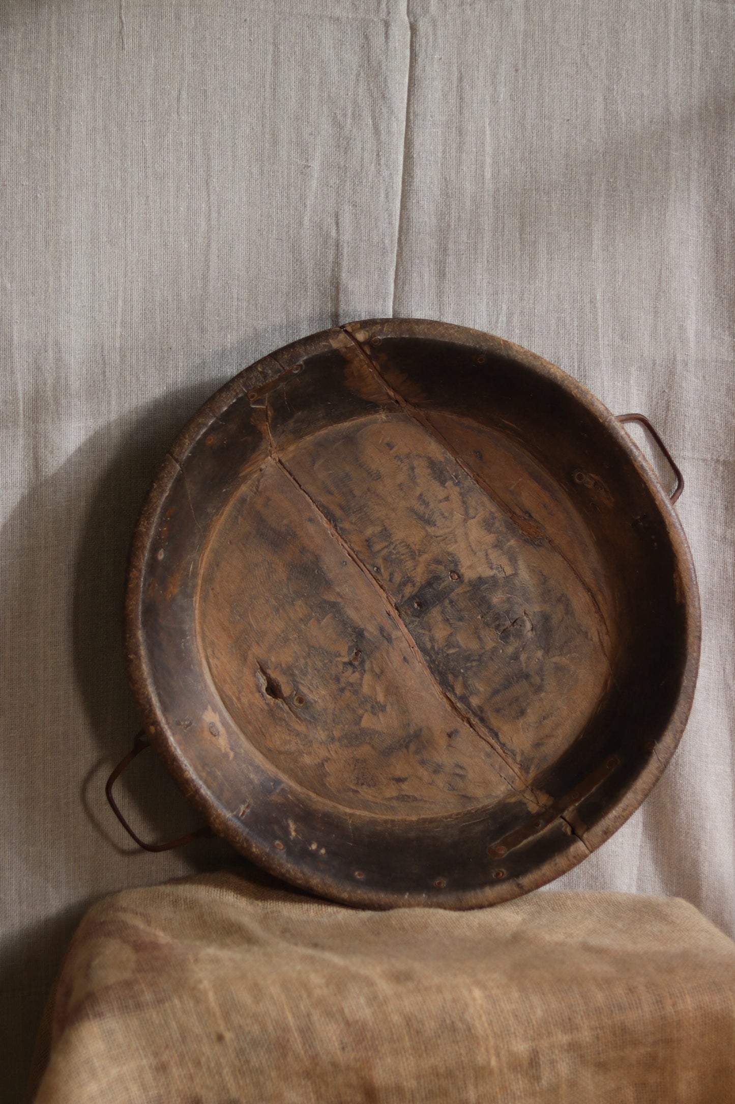 Antique Berber Walnut Tazawat Bowl