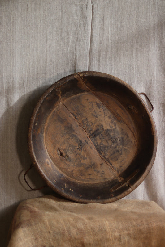 Antique Berber Walnut Tazawat Bowl