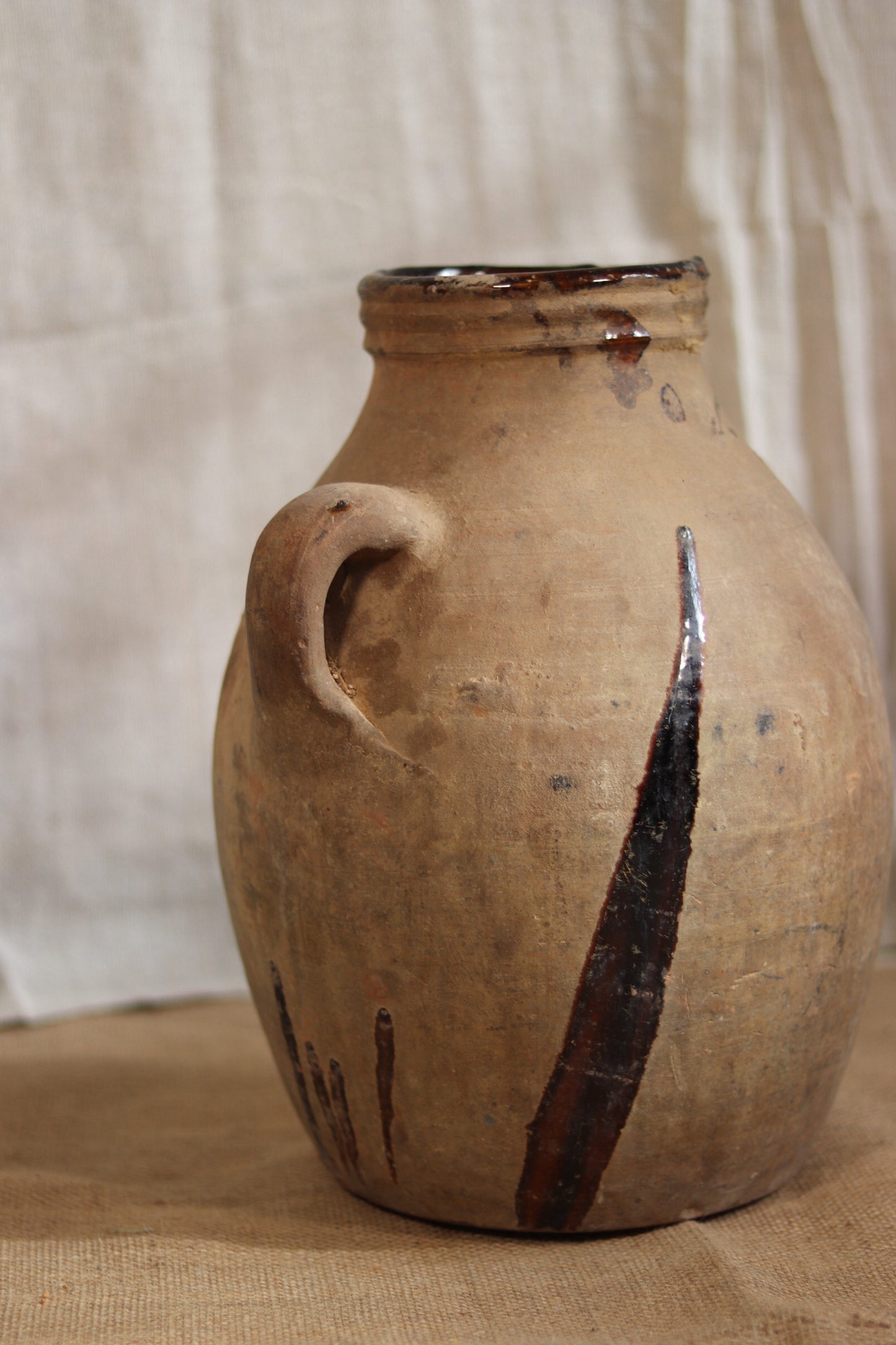 Large Berber Terracotta Oil Pot | No. 11