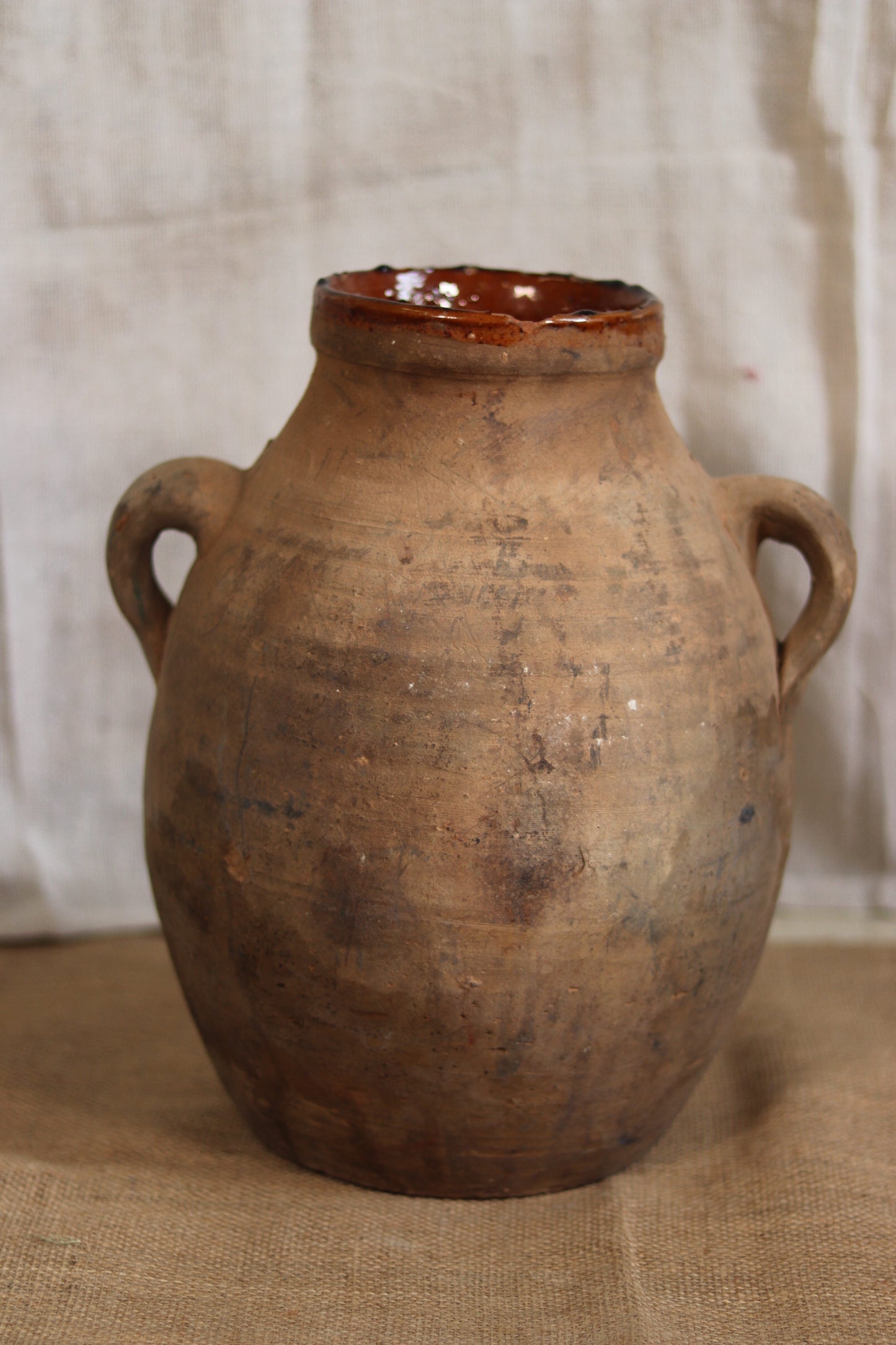 Large Berber Terracotta Oil Pot | No. 6