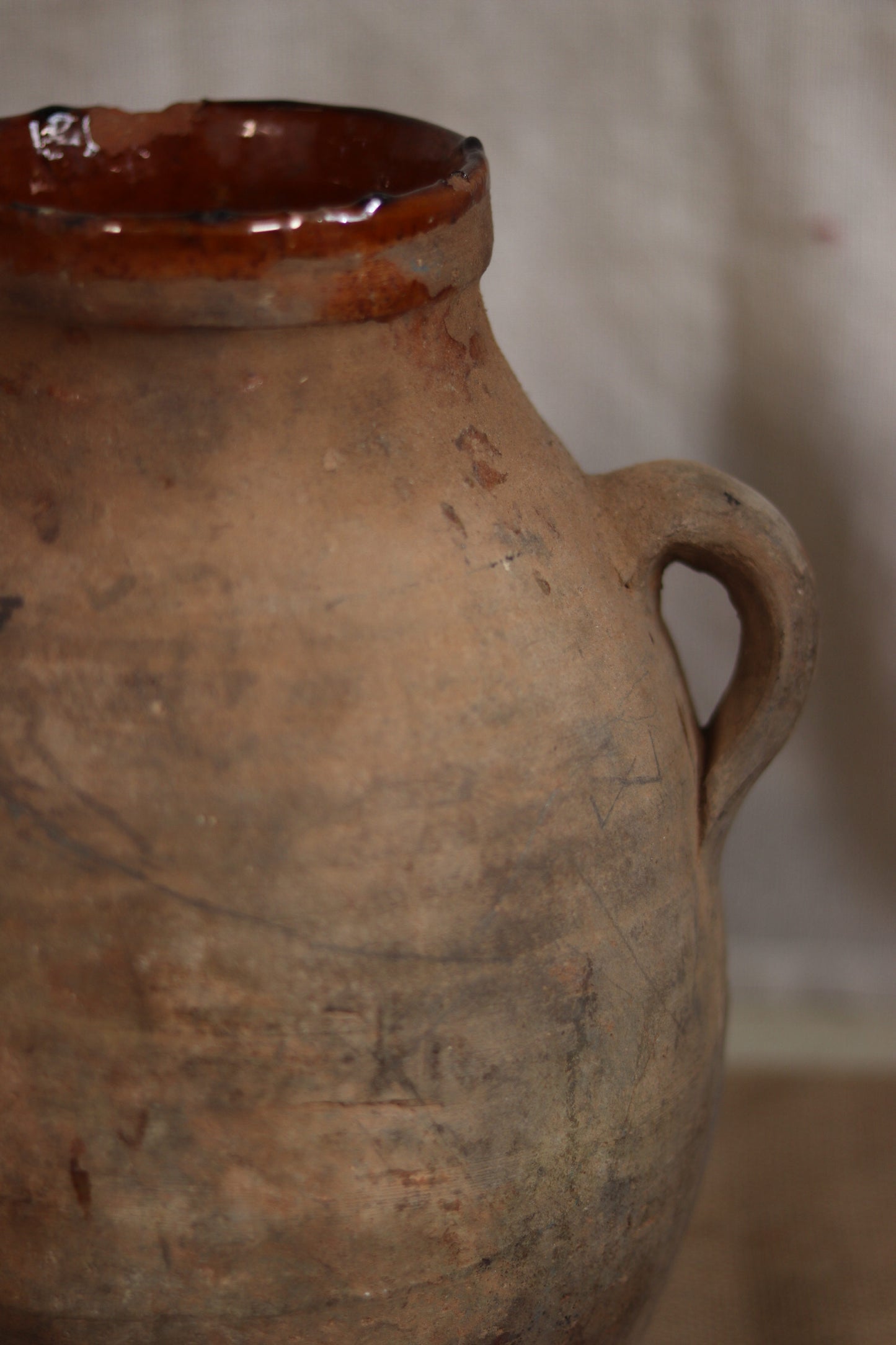 Large Berber Terracotta Oil Pot | No. 6