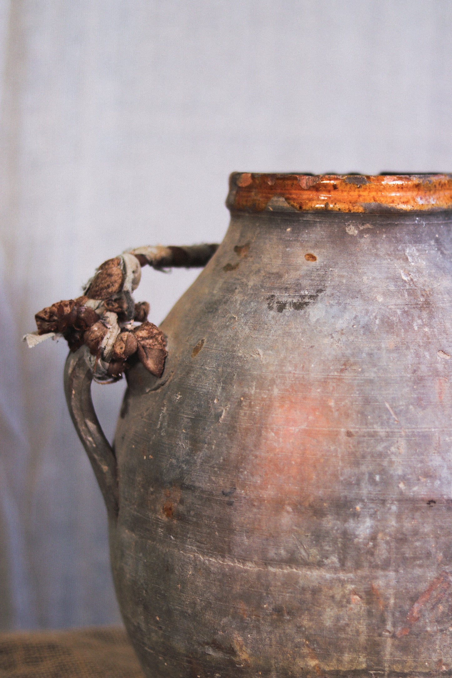 Large Berber Terracotta Oil Pot | No. 3