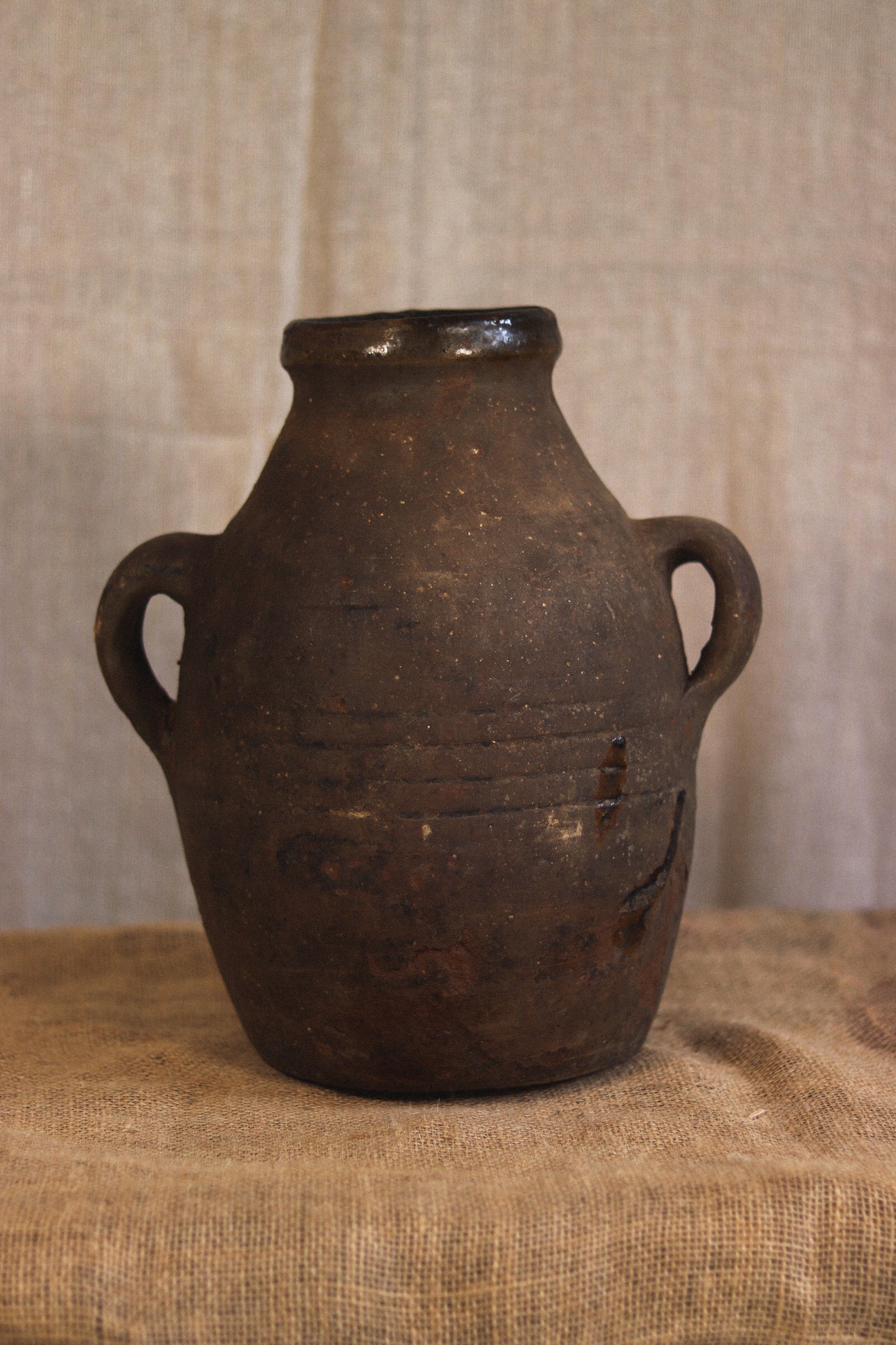 Large Berber Terracotta Oil Pot | No. 12