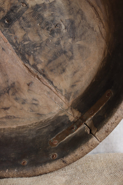 Antique Berber Walnut Tazawat Bowl