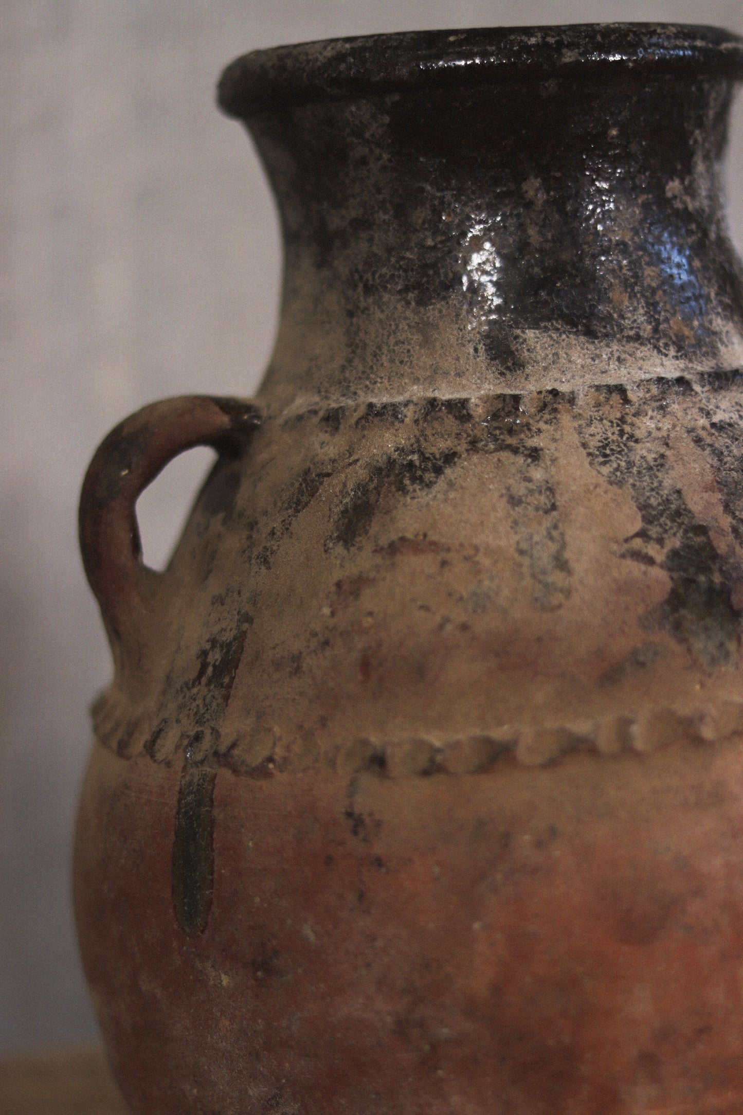 Antique Berber Braided Pot | No. 1