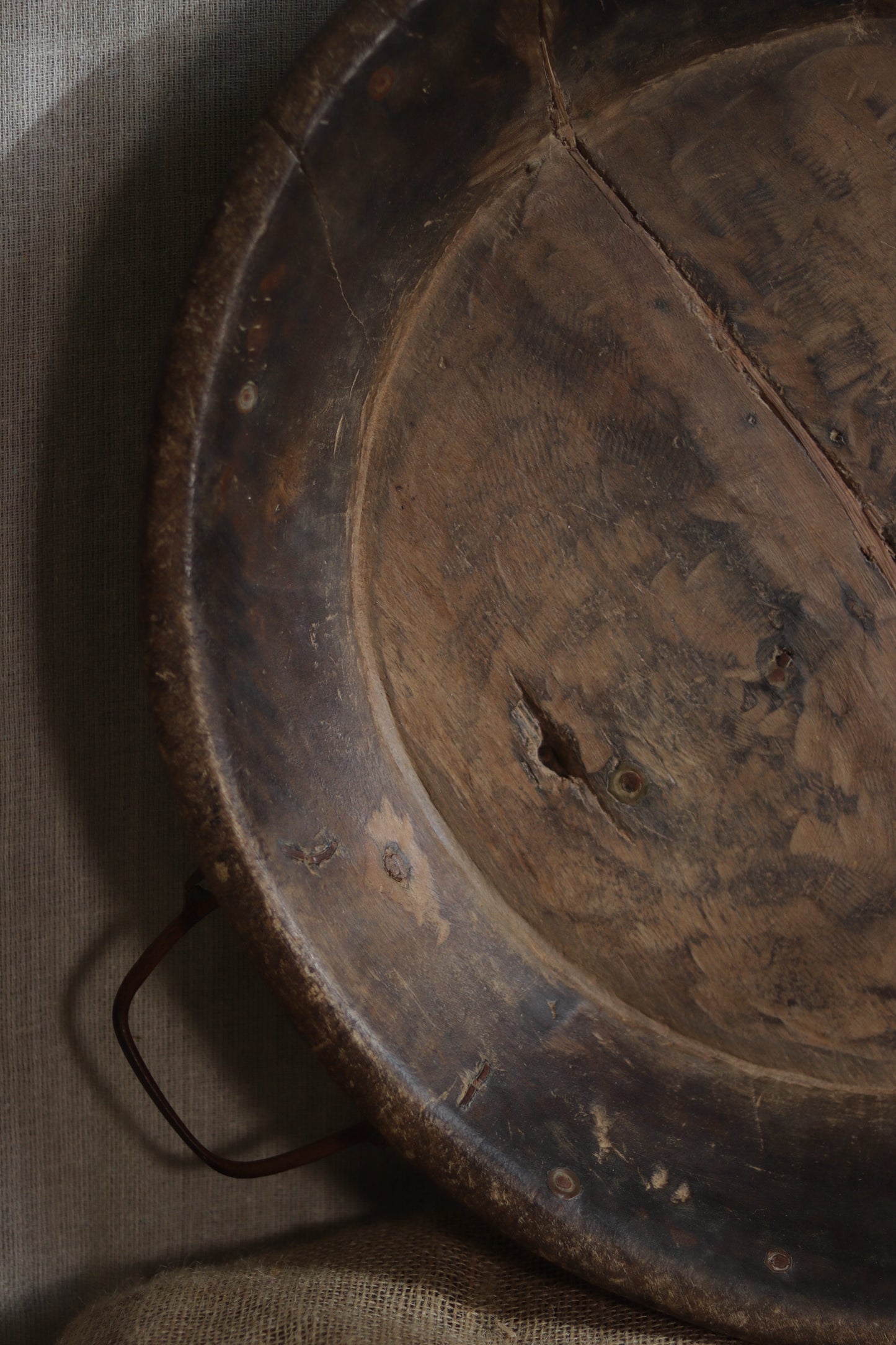 Antique Berber Walnut Tazawat Bowl