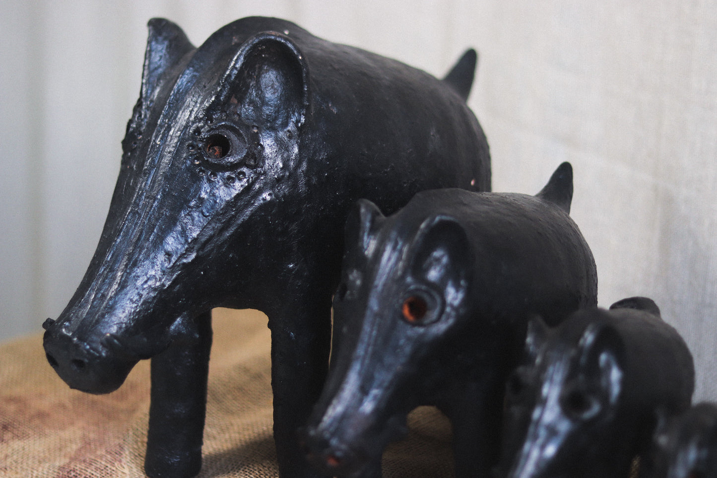 Amazigh Terracotta Boars