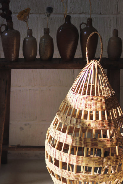Atlas Pendant | Hand-Woven Rattan Light Shade