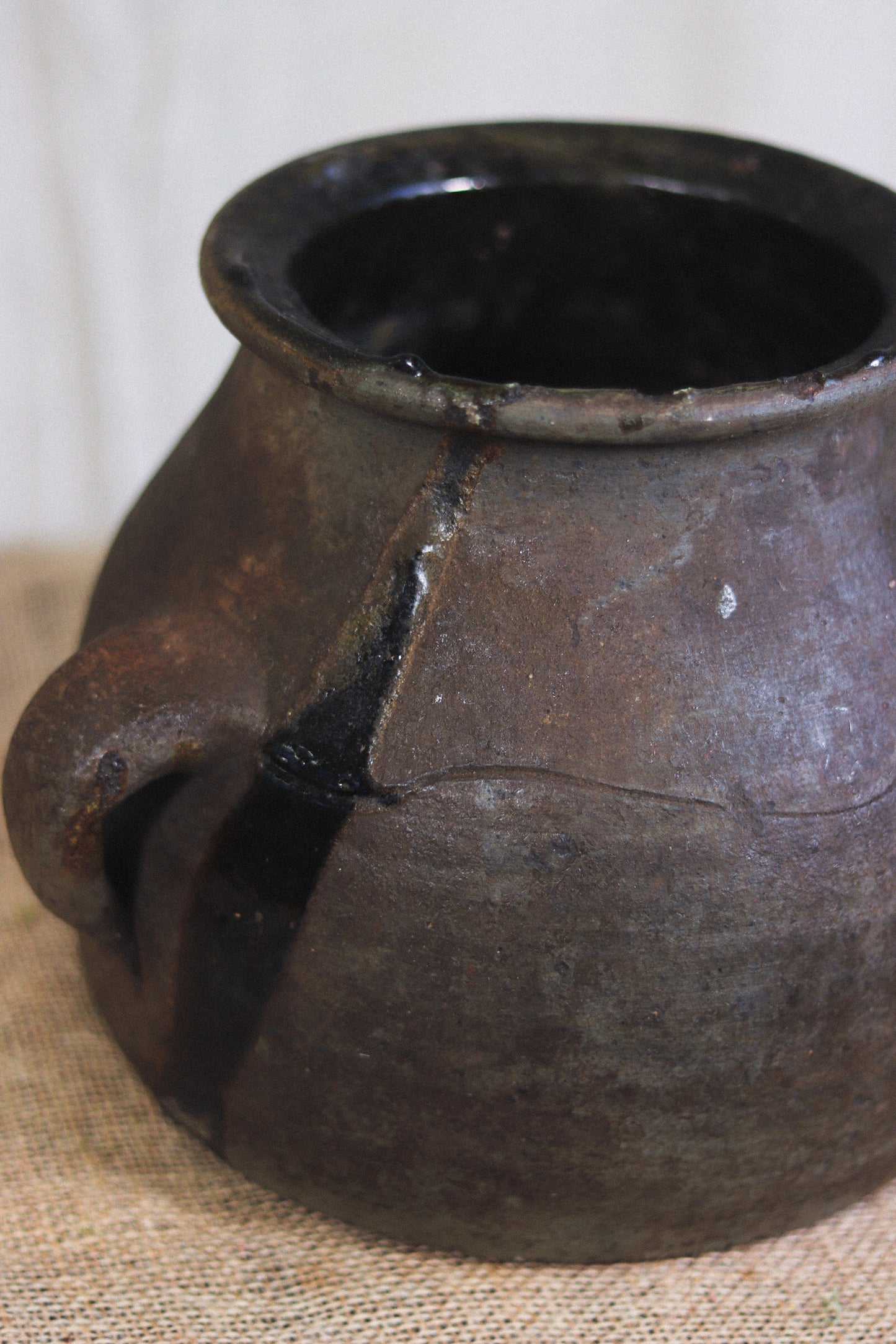 Medium Berber Terracotta Oil Pot