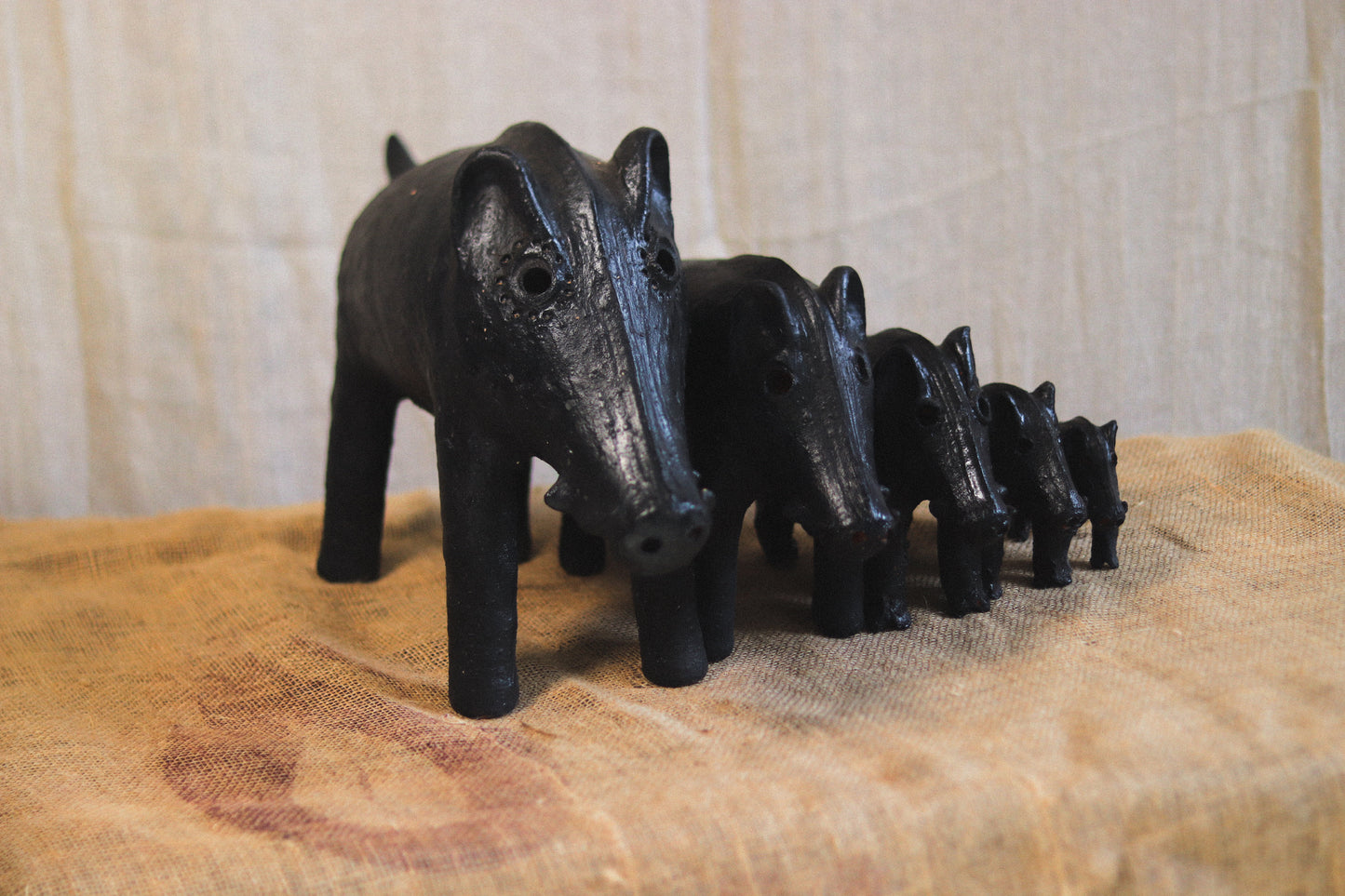 Amazigh Terracotta Boars