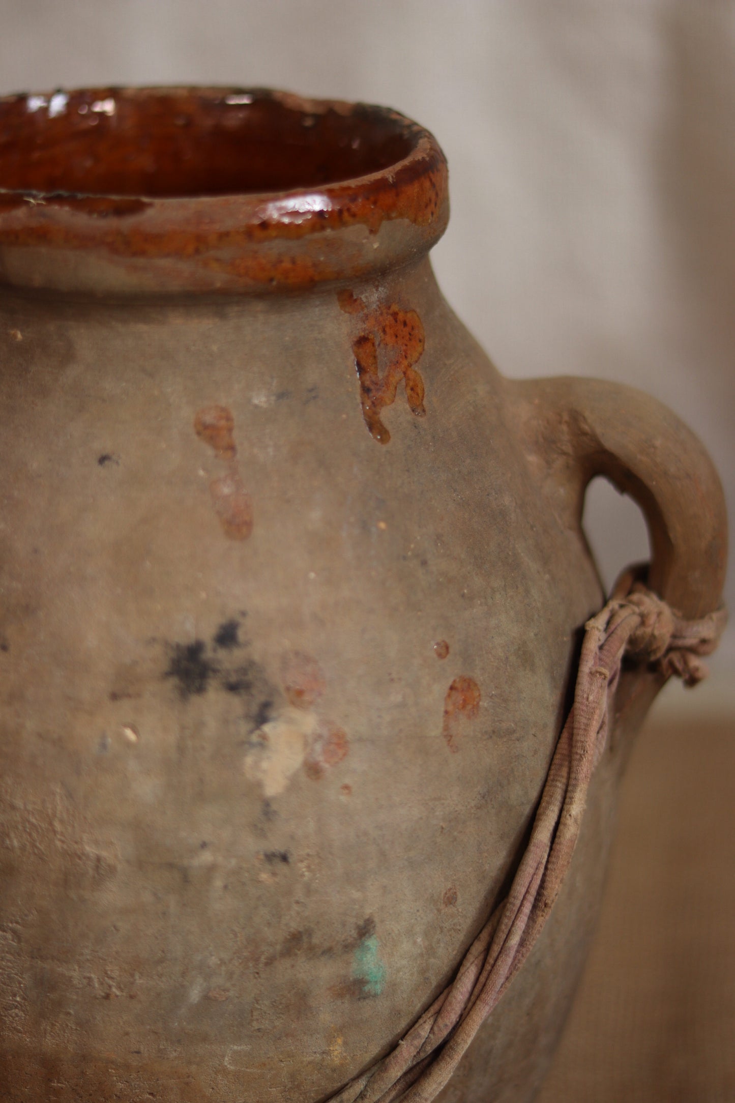 Large Berber Terracotta Oil Pot | No. 15
