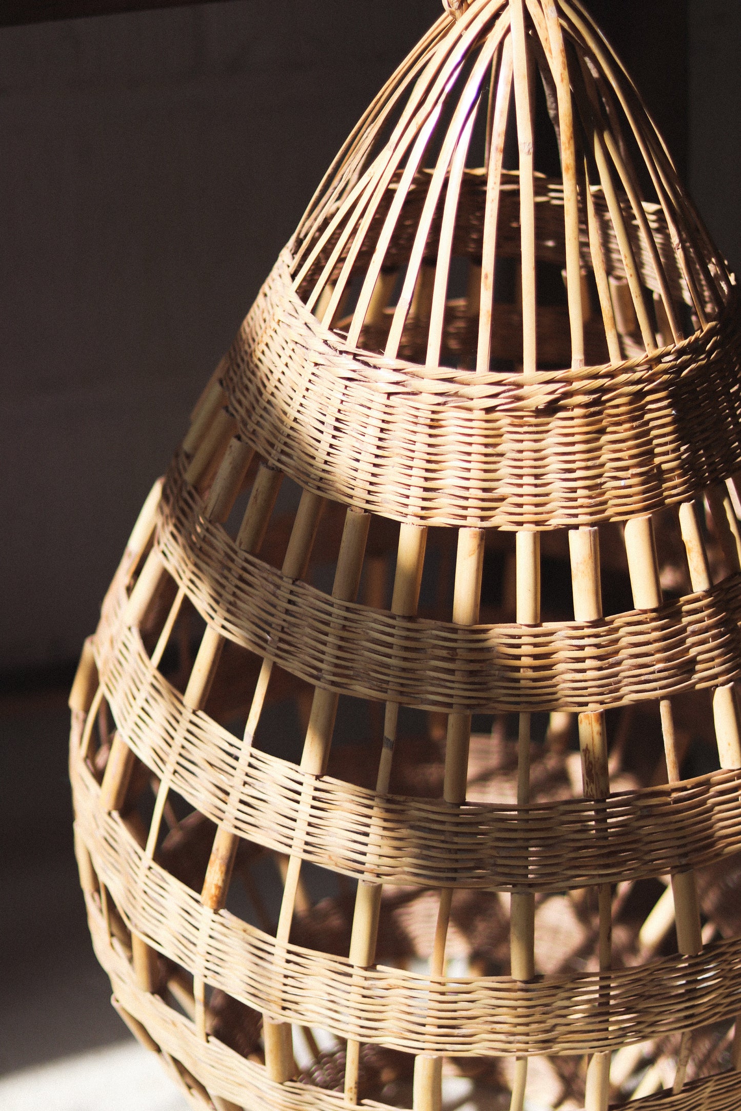 Atlas Pendant | Hand-Woven Rattan Light Shade