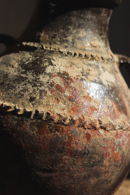Antique Berber Braided Pot | No. 3