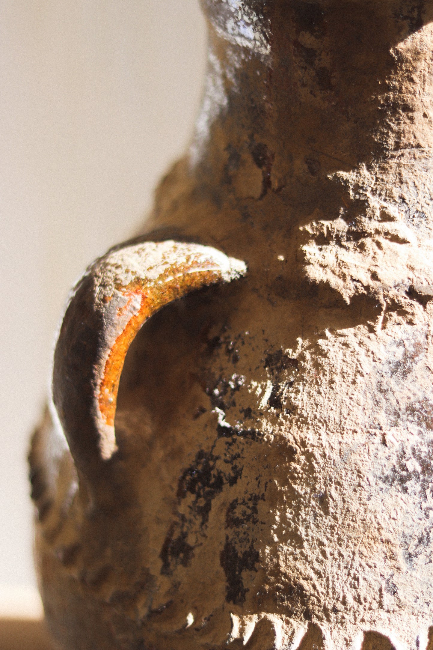 Antique Berber Braided Pot | No. 3
