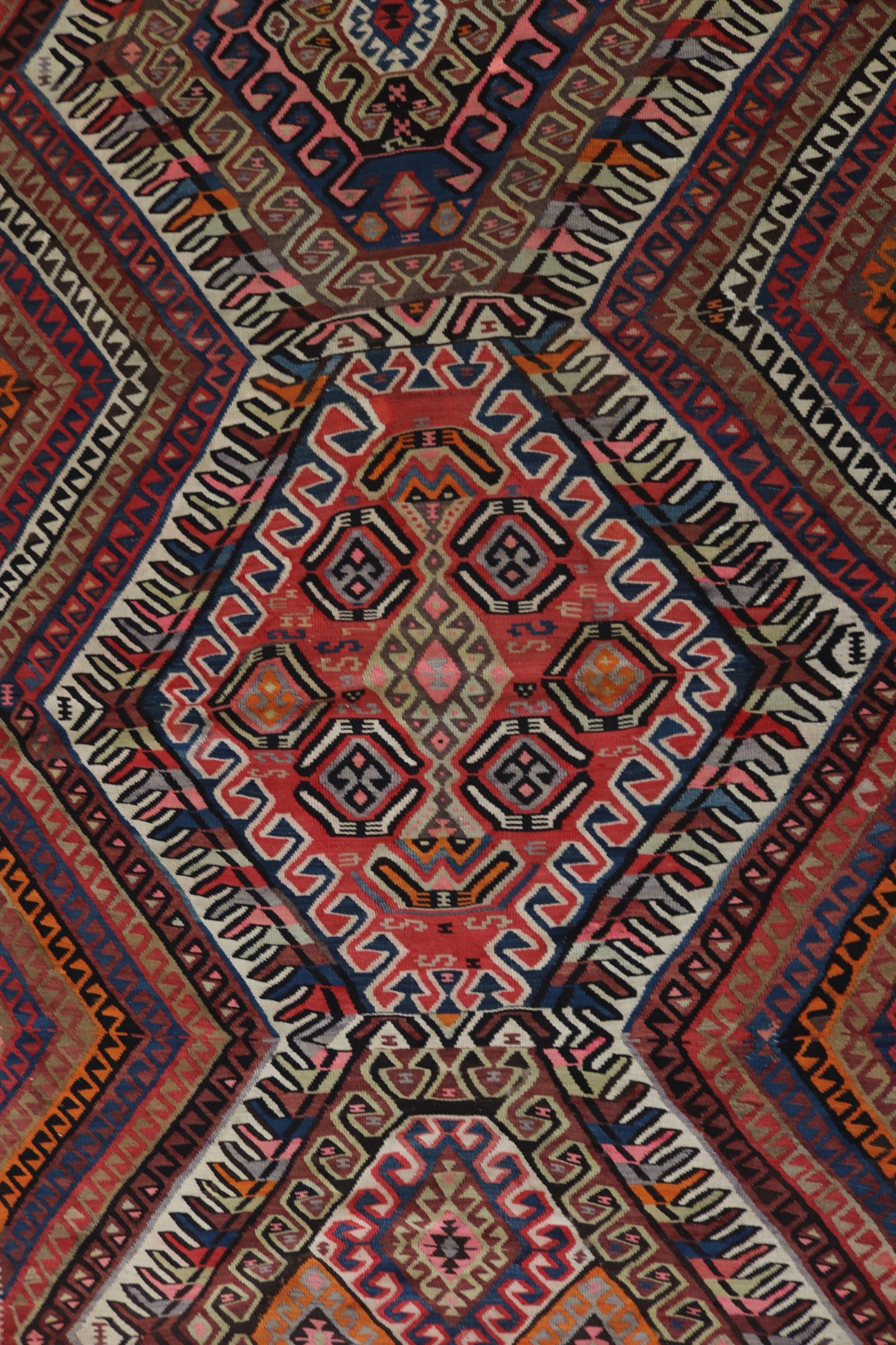 Vintage Anatolian Kilim Rug