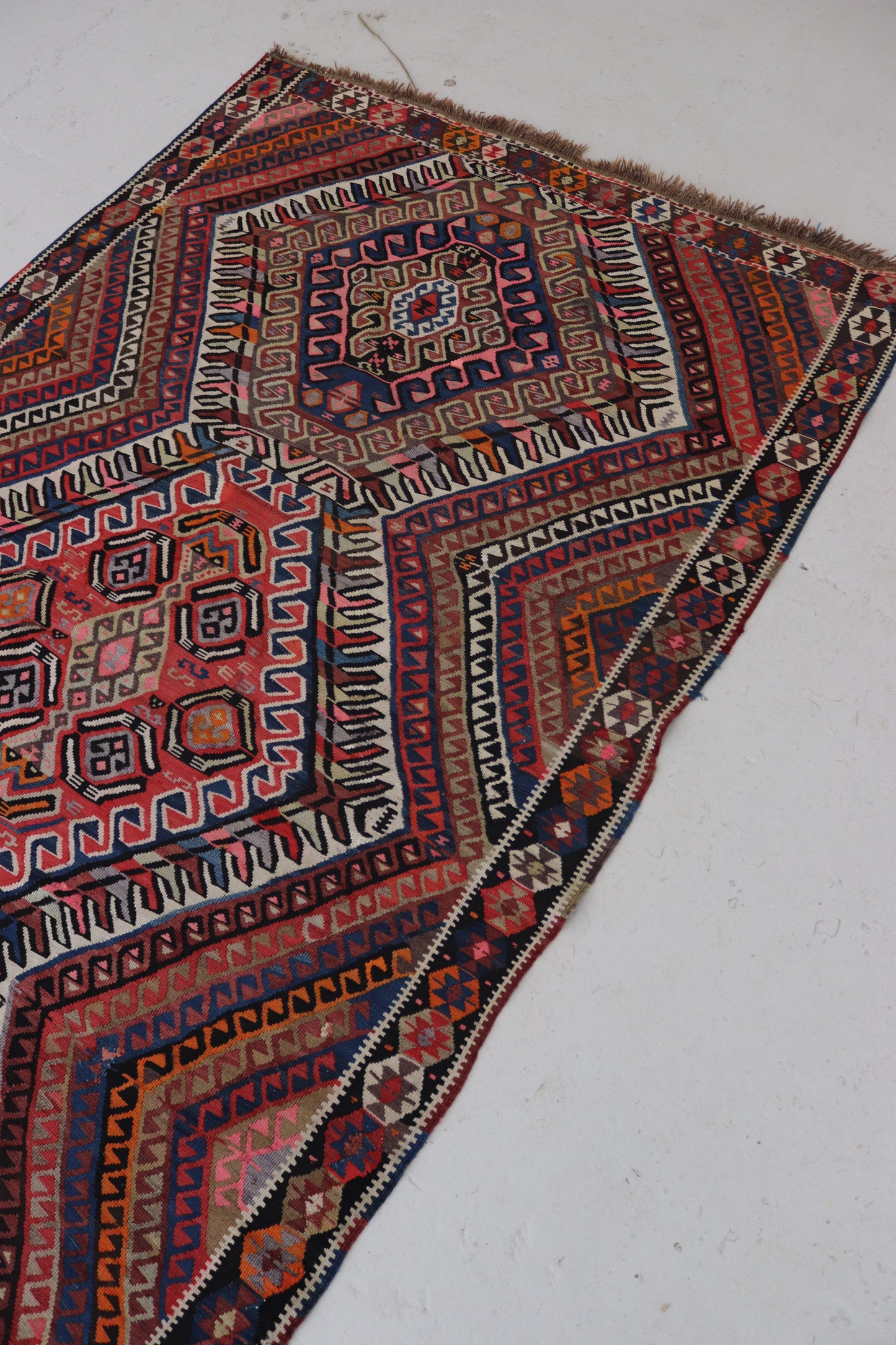 Vintage Anatolian Kilim Rug