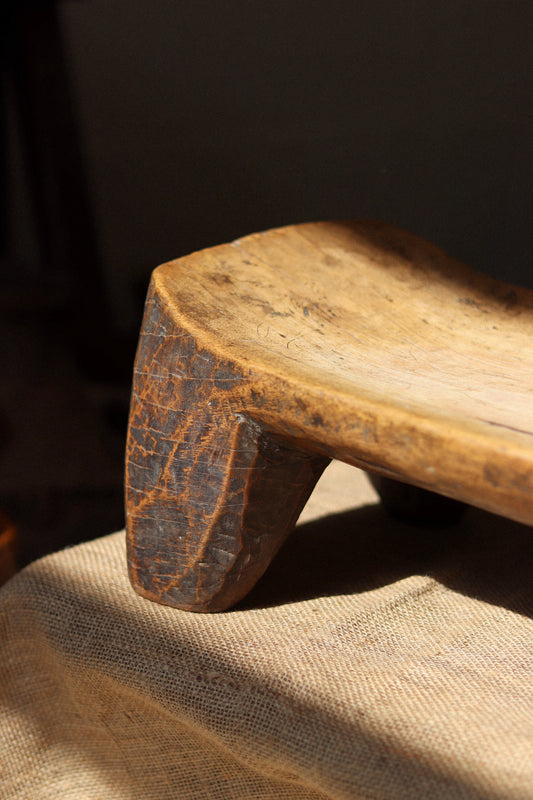 Vintage Senufo Stool | Hand-Carved Wooden Stool