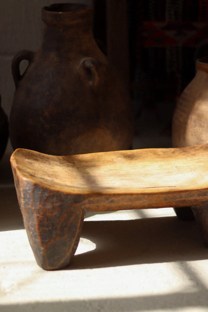 Vintage Senufo Stool | Hand-Carved Wooden Stool