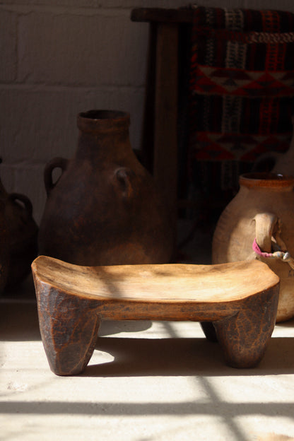 Vintage Senufo Stool | Hand-Carved Wooden Stool