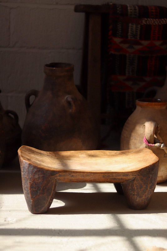 Vintage Senufo Stool | Hand-Carved Wooden Stool