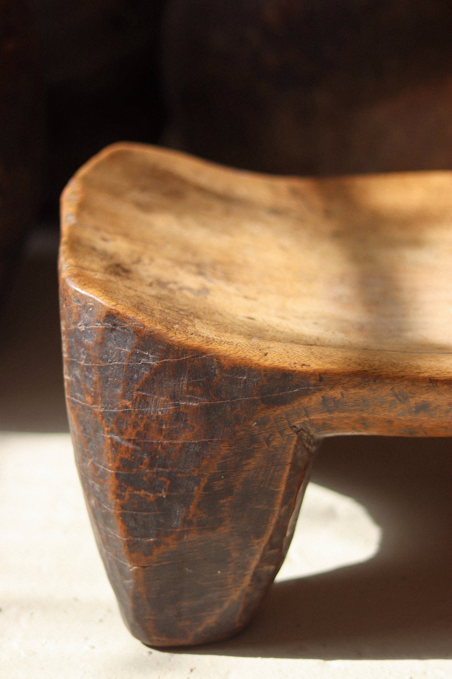 Vintage Senufo Stool | Hand-Carved Wooden Stool