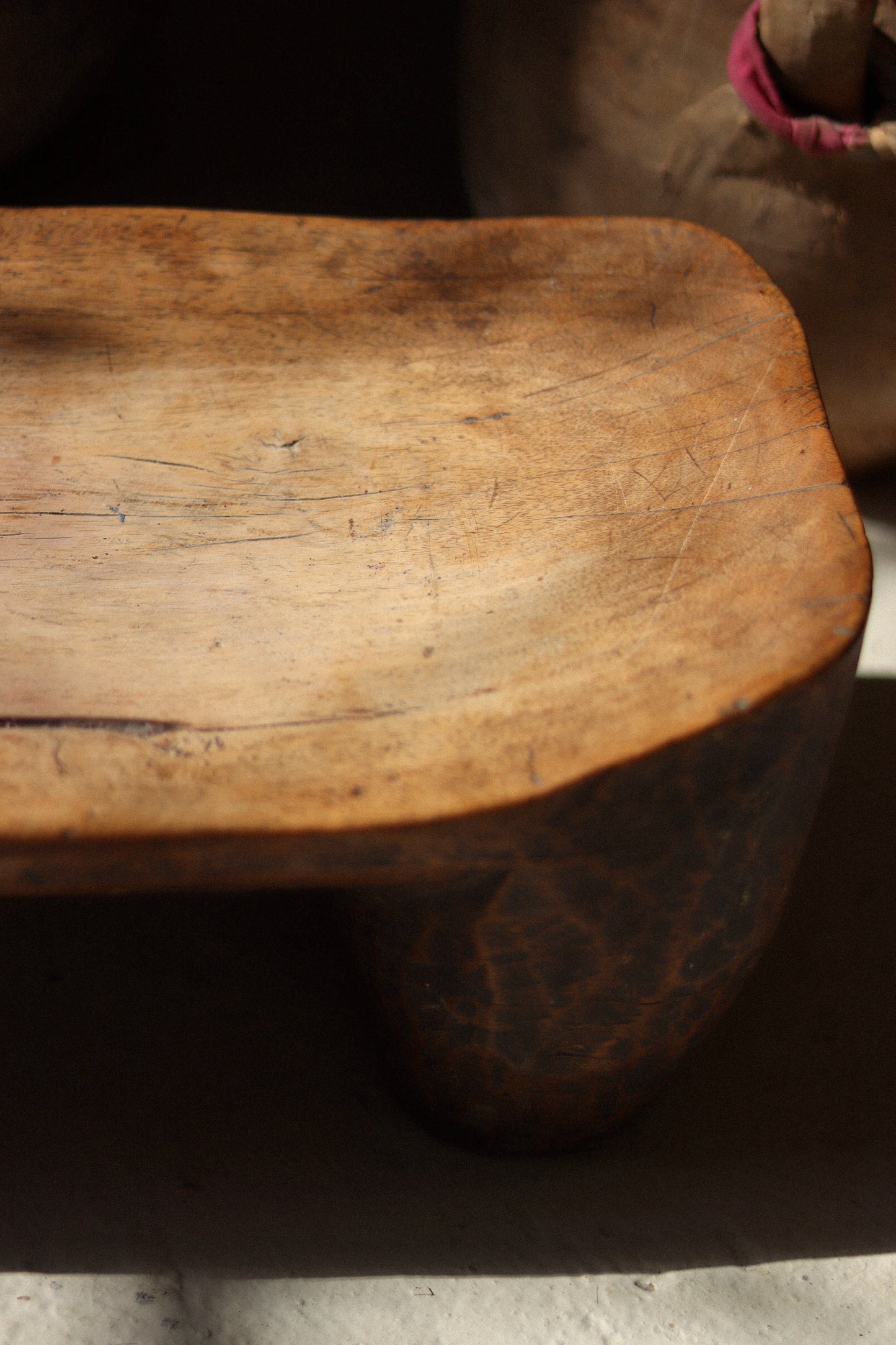 Vintage Senufo Stool | Hand-Carved Wooden Stool
