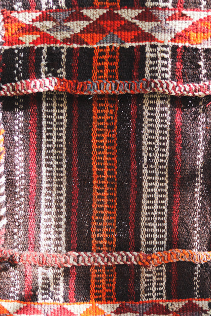 Vintage Persian Khorjin Saddle Bag