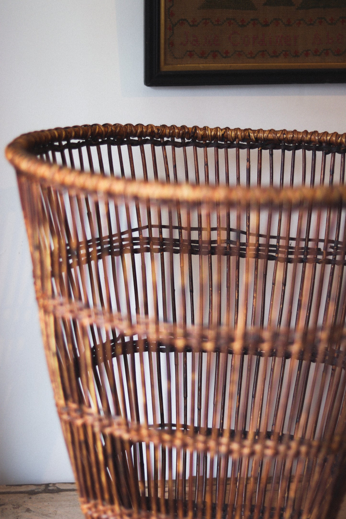 Vintage Indonesian Sumba Rice Basket