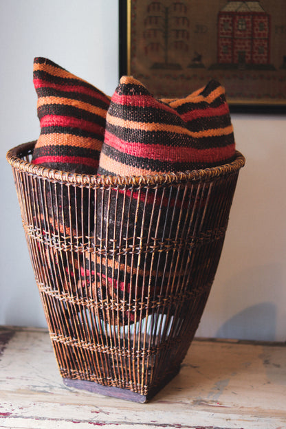 Vintage Indonesian Sumba Rice Basket