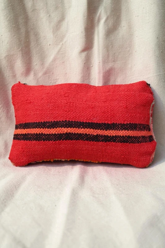 Moroccan Cushion Cover | Pink & Orange Geometric
